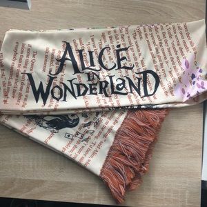 Alice in Wonderland Bookish Scarf